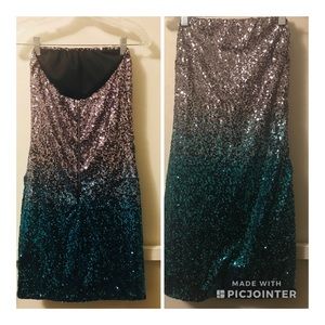 NWT Sequin ⭐️ Ombré Dress